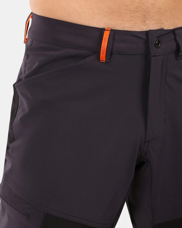 Pánské 3/4 outdoorové kalhoty KILPI Olpra černé Velikost: 3XL