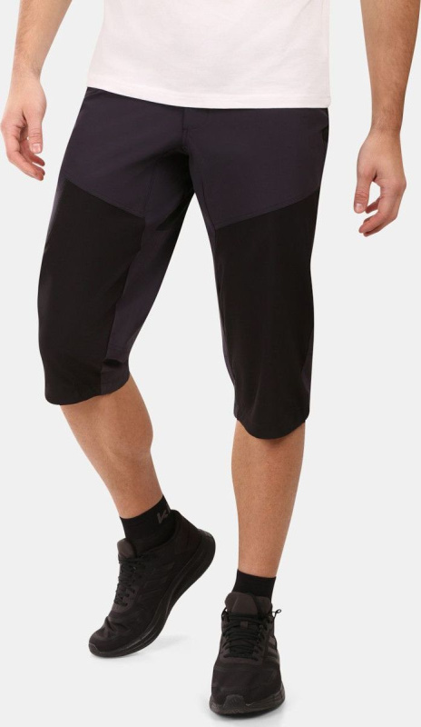 Pánské 3/4 outdoorové kalhoty KILPI Olpra černé Velikost: 3XL