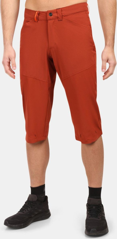 Pánské 3/4 outdoorové kalhoty KILPI Olpra hnědé Velikost: 3XL