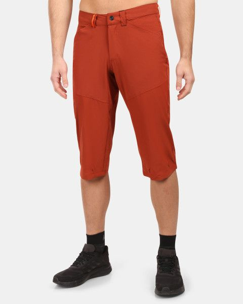 Pánské 3/4 outdoorové kalhoty KILPI Olpra hnědé Velikost: XL