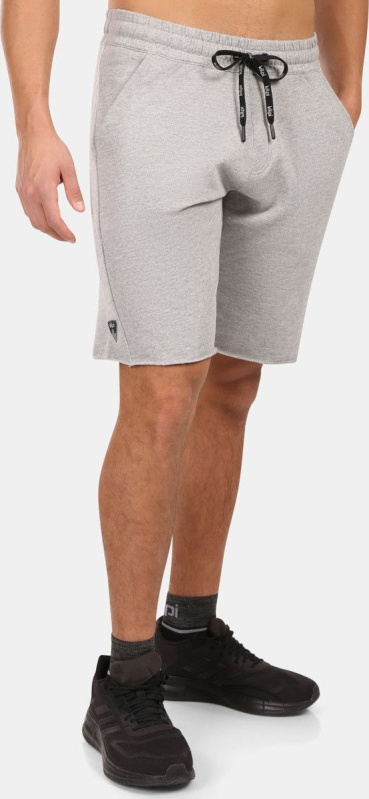 Pánské bavlněné kraťasy KILPI Tuscon šedé Velikost: XL