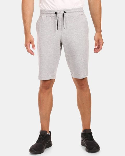 Pánské bavlněné kraťasy KILPI Tuscon šedé Velikost: 3XL