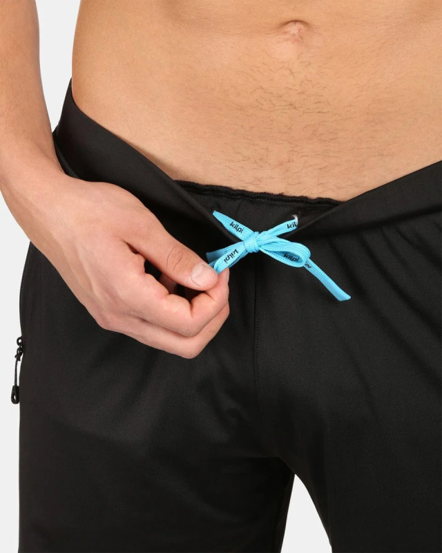 Pánské fitness šortky KILPI Nantes černé Velikost: L