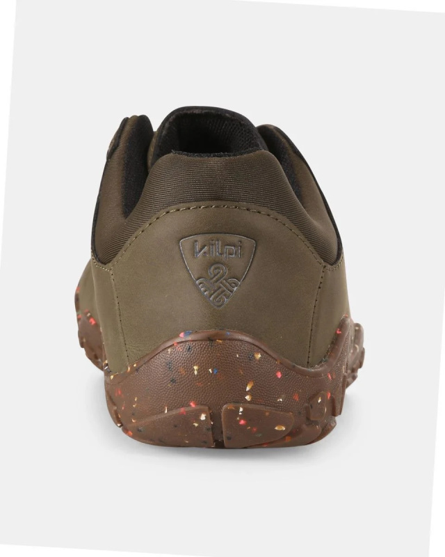 Unisex barefoot outdoorové boty KILPI Barelo Low zelené Velikost: 36