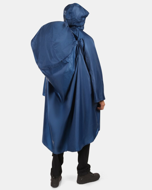 Unisex pláštěnka KILPI Rait modrá Velikost: XL