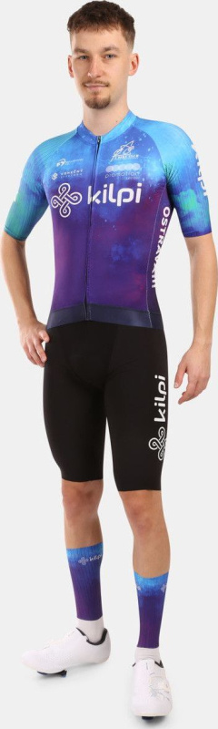 Pánský cyklistický dres KILPI Corridor modrý Velikost: L