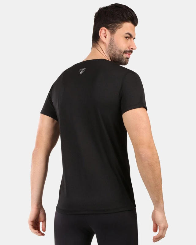 Pánské funkční triko KILPI Dima černé Velikost: 3XL