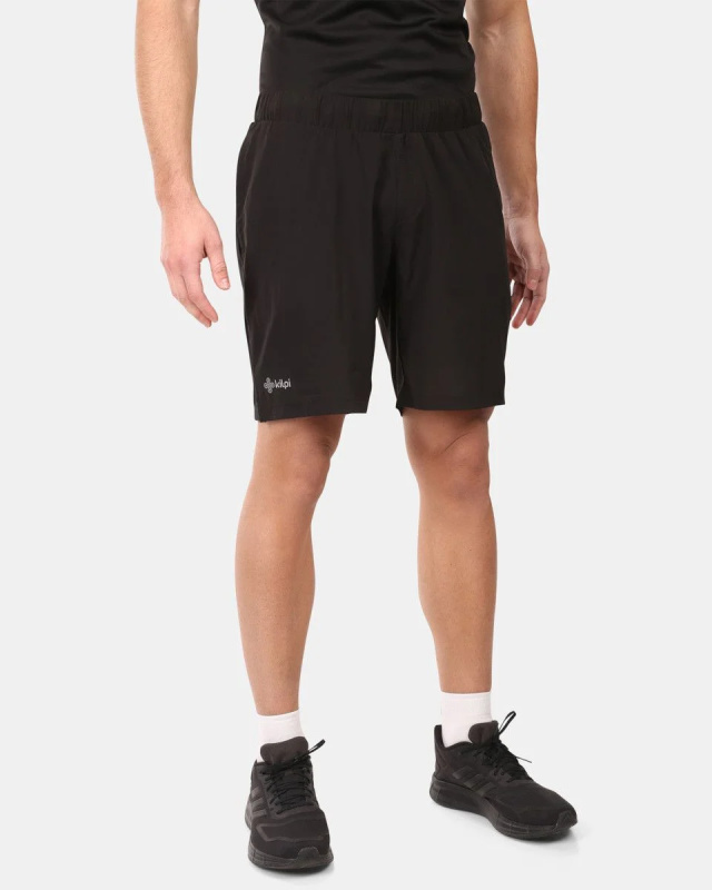 Pánské fitness šortky KILPI Bray černé Velikost: XL