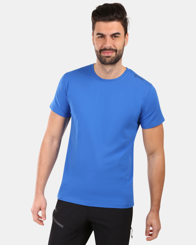 Pánské bavlněné triko KILPI Promo modré Velikost: 3XL