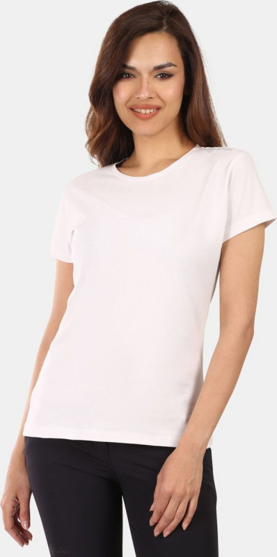 Dámské bavlněné triko KILPI Promo bílé Velikost: 46