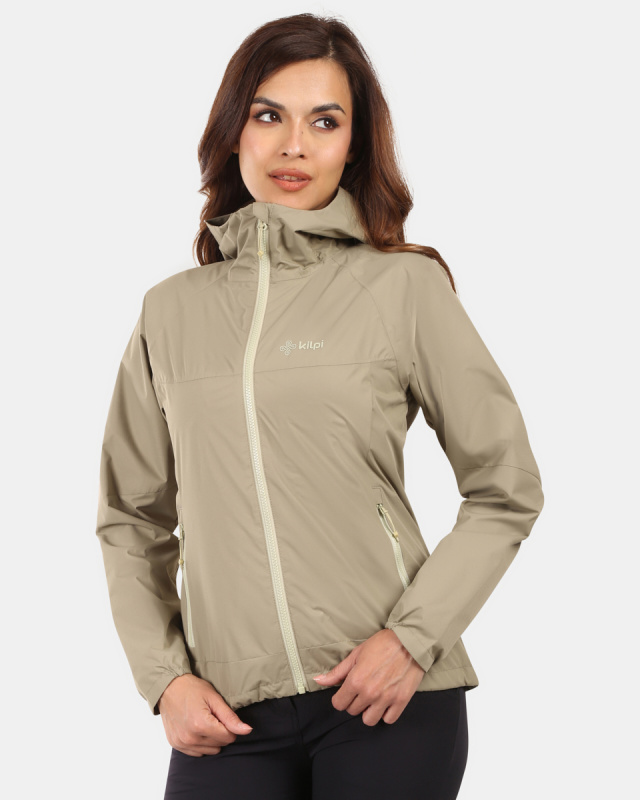 Dámská outdoorová bunda KILPI Sonna khaki Velikost: 36