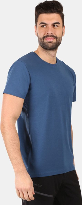 Pánské bavlněné triko KILPI Promo modré Velikost: 3XL