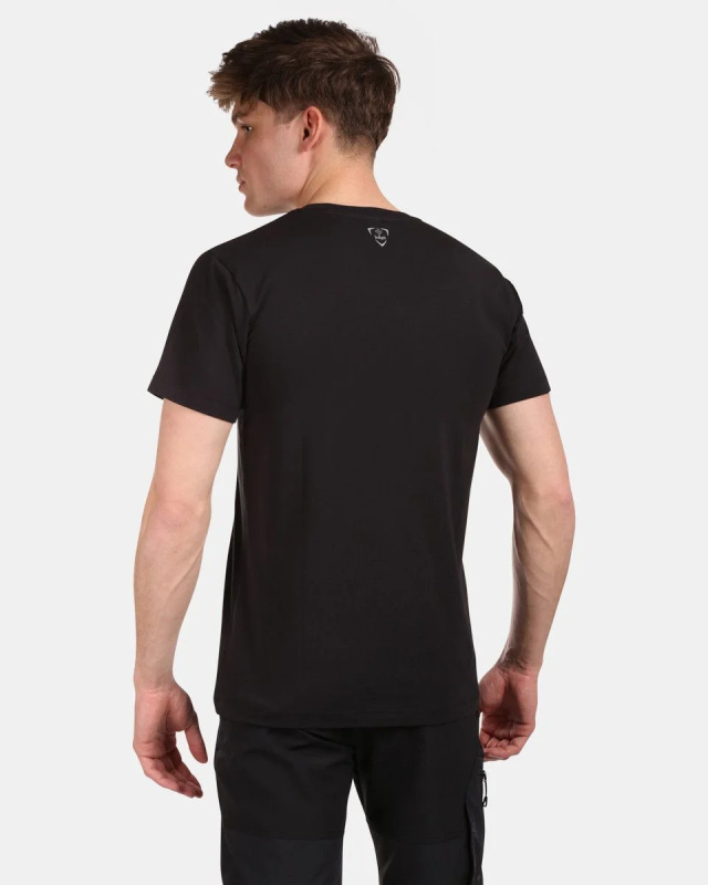 Pánské bavlněné triko KILPI Promo černé Velikost: XXL