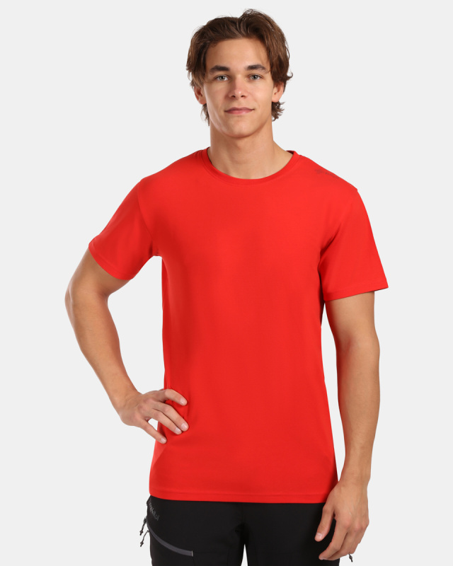 Pánské bavlněné triko KILPI Promo červené Velikost: 3XL