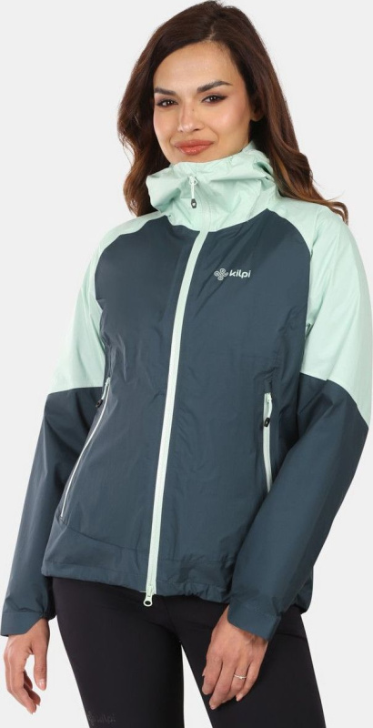Dámská nepromokavá bunda KILPI Hurricane zelená Velikost: 36