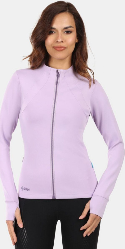 Dámská funkční mikina KILPI Lajen fialová Velikost: 42