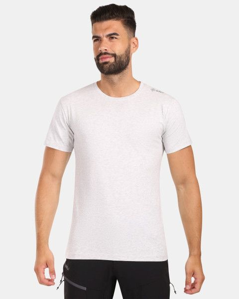 Pánské bavlněné triko KILPI Promo šedé Velikost: XL