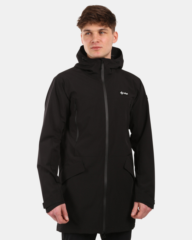 Pánský outdoorový kabát KILPI Ayra černý Velikost: 3XL