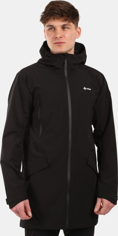 Pánský outdoorový kabát KILPI Ayra černý Velikost: XL
