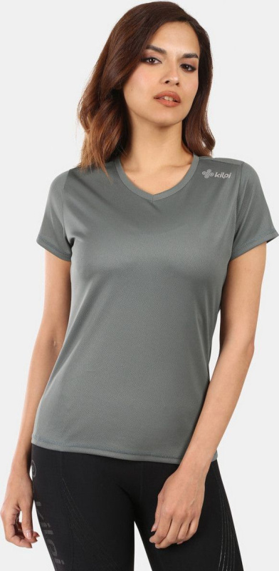 Dámské funkční triko KILPI Dima khaki Velikost: 34