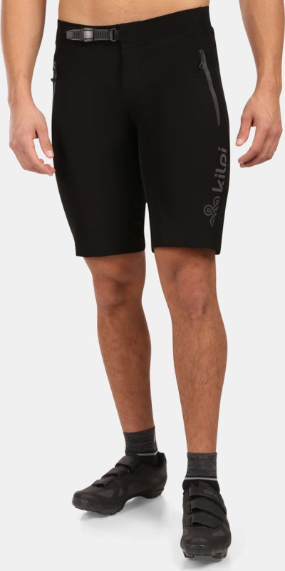Pánské cyklistické kraťasy KILPI Hixon černé Velikost: 3XL
