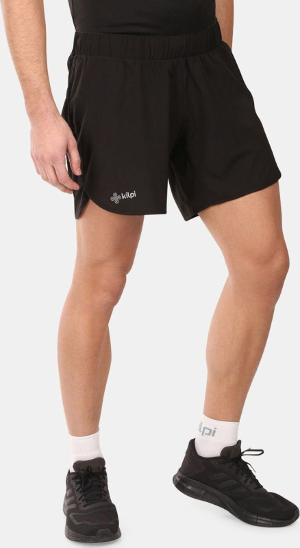 Pánské běžecké šortky KILPI Rafel černé Velikost: XL
