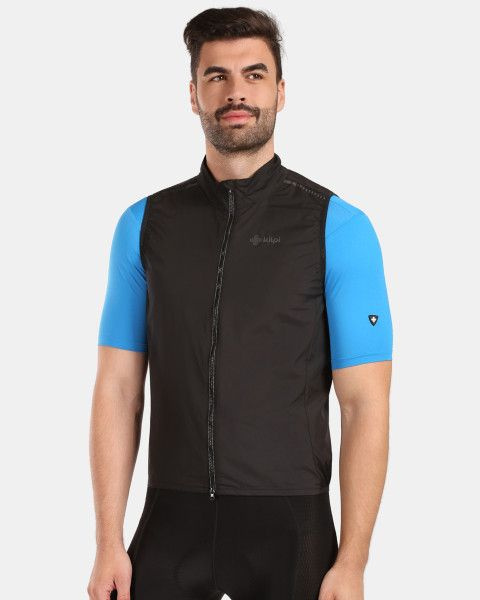 Unisex větruodolná vesta kilpi flow-u černá m