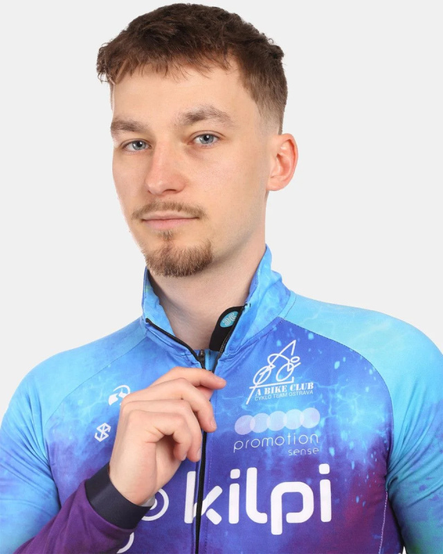 Pánský cyklistický dres KILPI Vulcano modrý Velikost: XL
