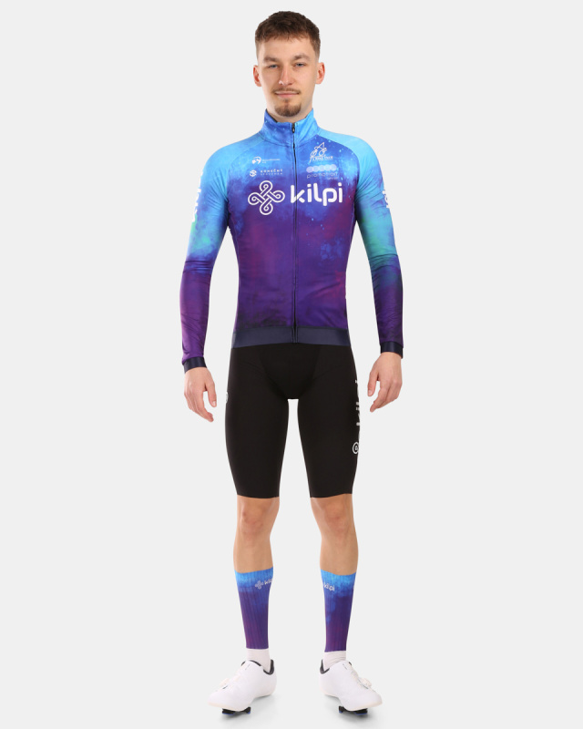 Pánský cyklistický dres KILPI Vulcano modrý Velikost: XL
