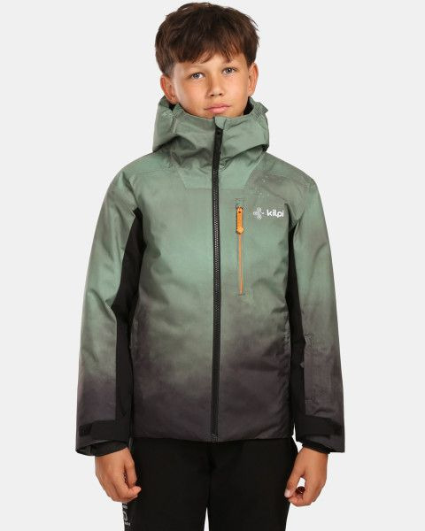 Chlapecká lyžařská bunda kilpi ateni-jb khaki 158