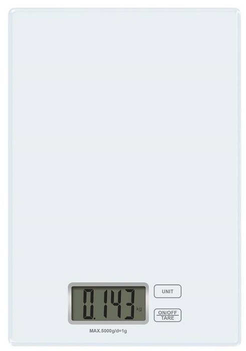 Kuchyňská váha EMOS EV014 / 5 kg / LCD displej / bílá Varianta: ivi1