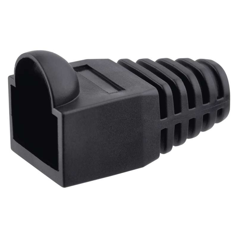 Ochrana konektoru RJ45 Emos černá 20 ks/bal.