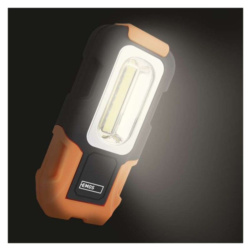 Emos lighting COB LED pracovní svítilna P3888, 180 lm, 3× AAA 1440813100