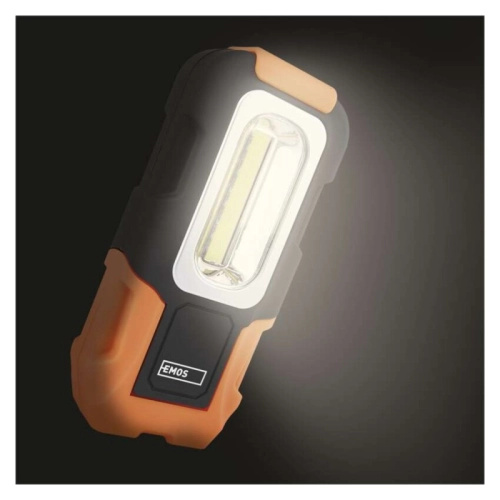 Emos lighting COB LED pracovní svítilna P3888, 180 lm, 3× AAA 1440813100