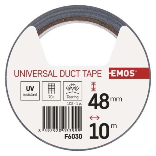 Univerzální páska 48mm / 10m DUCT TAPE, 10ks, display box