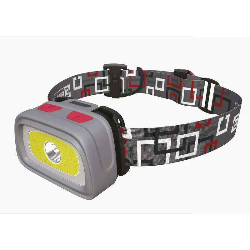 Čelovka COB + CREE LED 330 lm, 65m 3× AAA