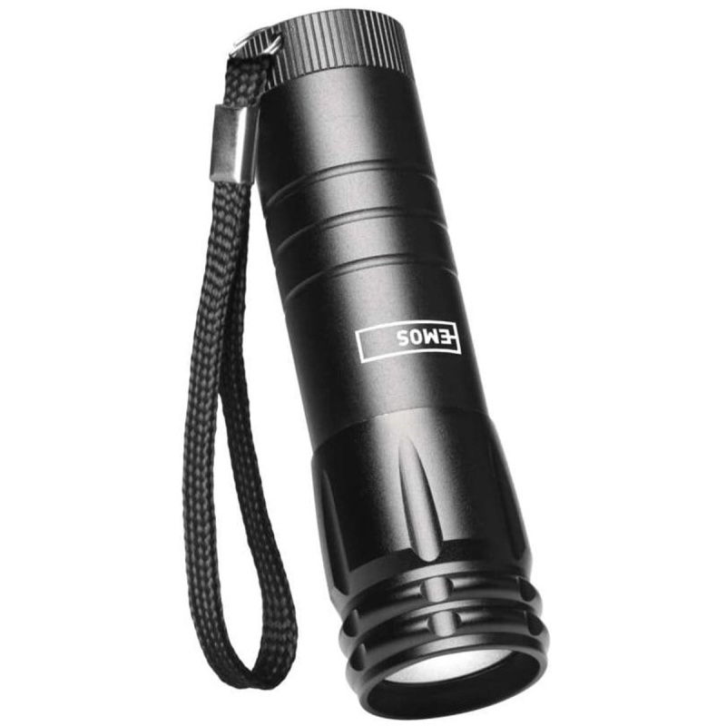 Emos COB LED ruční kovová svítilna P4704