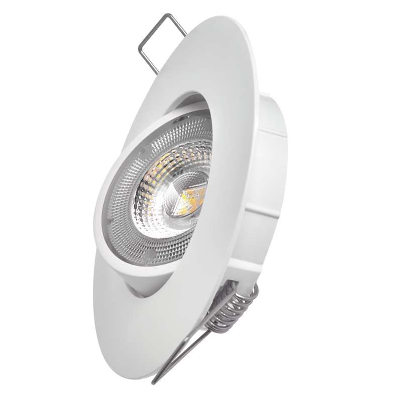 Emos lighting LED bodové svítidlo SIMMI bílé, kruh 5W neutrální bílá 1540115570