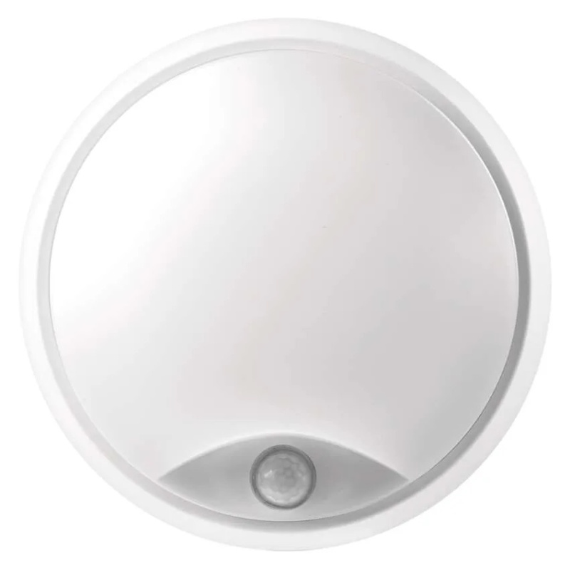 Emos lighting LED přisazené svítidlo ZURI s pohyb. čidl., kruhové č/b 14W n.b. 1539072240