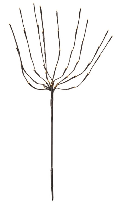 Osvětlení vánoční strom 40 x 100 cm, 50 LED, teplá bílá + 0,5 m přívodní kabel + časovač Anděl Přerov s.r.o.