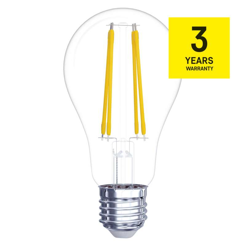 Emos lighting LED žárovka Filament A60 3,4W E27 neutrální bílá