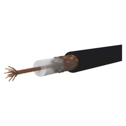 Koaxiální kabel venkovní laněný černý RG58U EMOS S5213 metráž