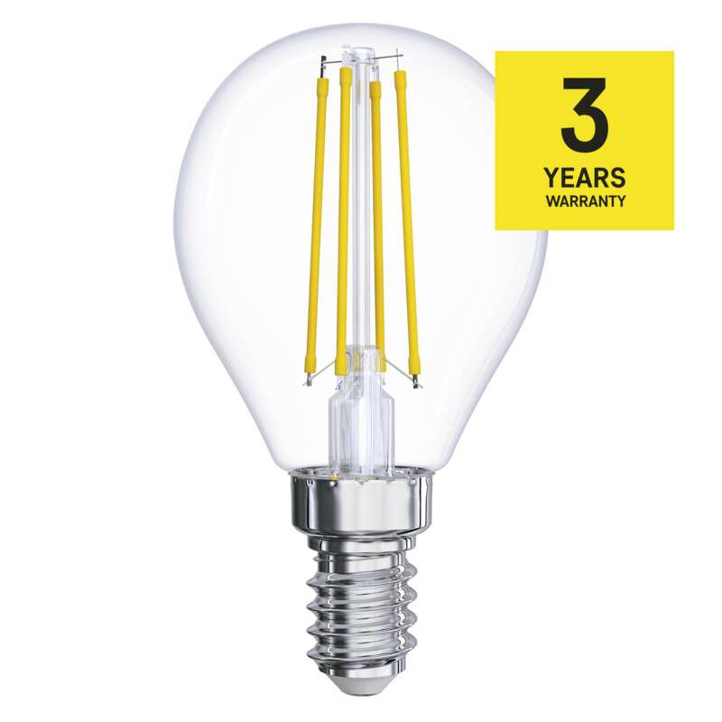 Emos lighting LED žárovka Filament Mini Globe 6W E14 teplá bílá