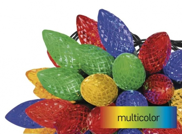 Osvětlení řetěz šišky 9,8 m, 50 LED, multicolor Anděl Přerov s.r.o.