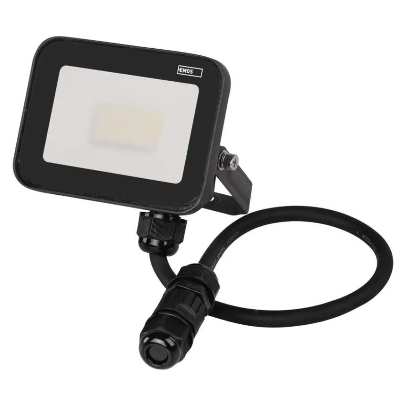Emos lighting LED reflektor INOVO 10W, antracit, neutrální bílá 1531242612