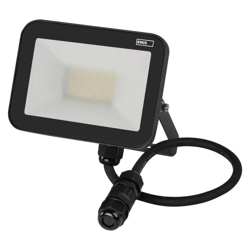 Emos lighting LED reflektor INOVO 20W, antracit,  neutrání bílá 1531242622