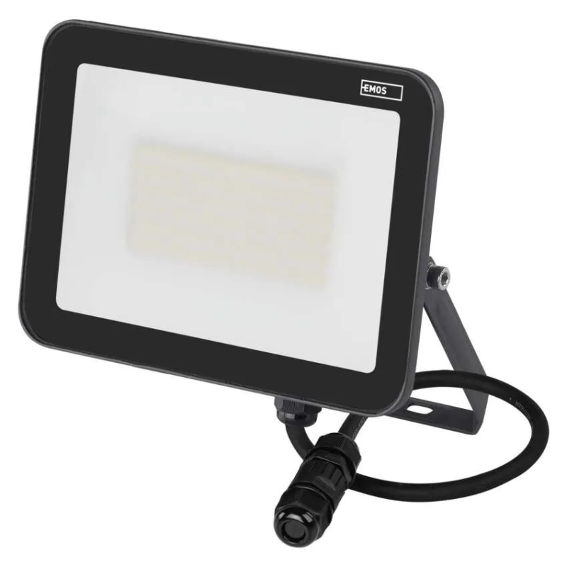 Emos lighting LED reflektor INOVO 50W, antracit,  neutrální bílá 1531242642