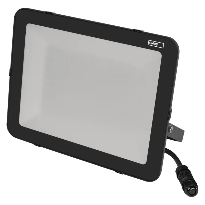 Emos lighting LED reflektor INOVO 150W, antracit,  neutrální bílá 1531242662