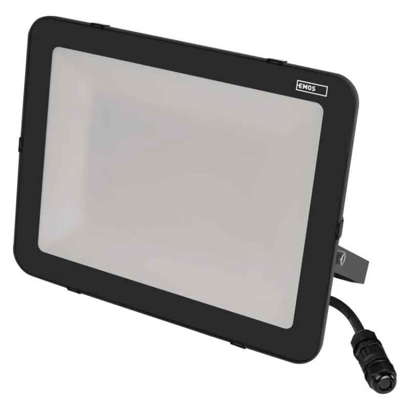 Emos lighting LED reflektor INOVO 150W, antracit,  neutrální bílá 1531242662