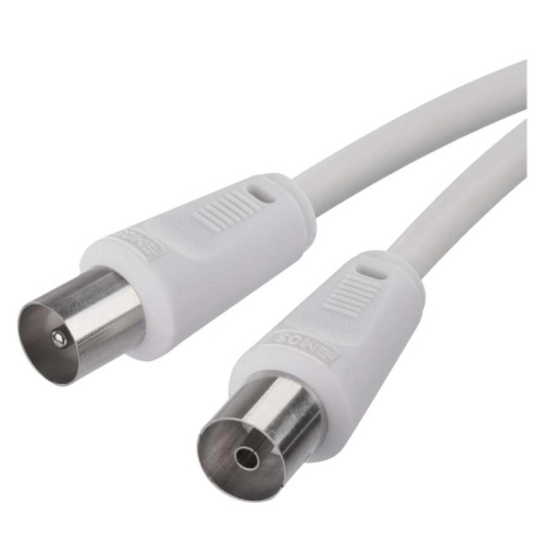 Anténní koaxiální kabel EMOS S30700 7,5m rovné koncovky